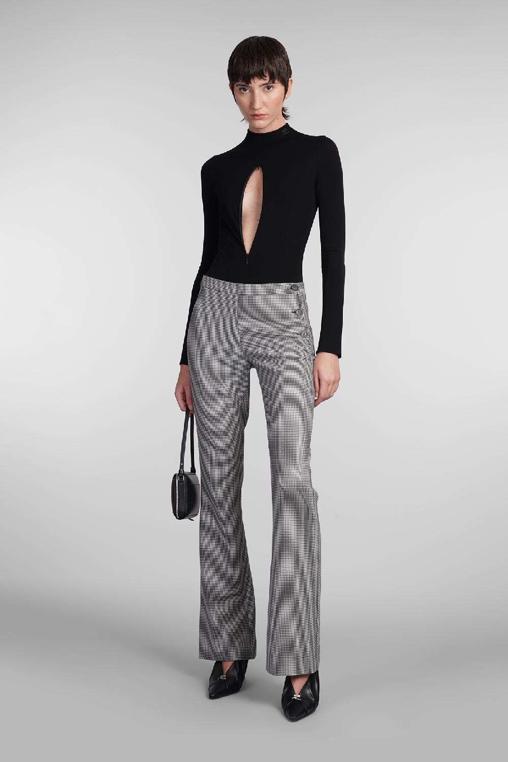 Deliberti Courreges Pantalone in poliestere nero cod. 408105 - Deliberti The Luxury Shopping Novità