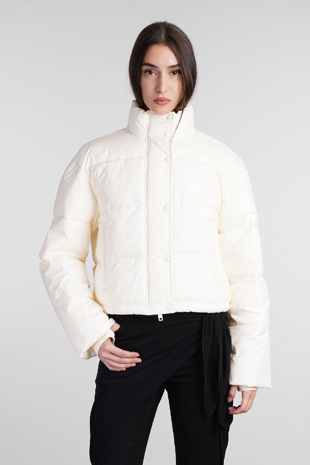 Deliberti Courreges Piumino in poliestere beige cod. 408115 - Deliberti The Luxury Shopping