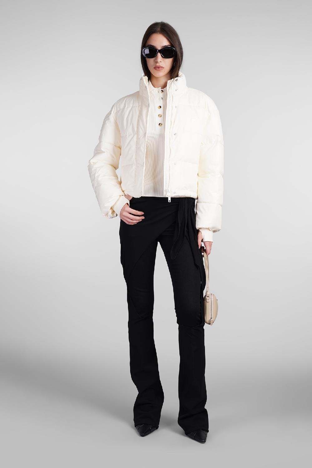 Deliberti Courreges Piumino in poliestere beige cod. 408115 - Deliberti The Luxury Shopping Sconto