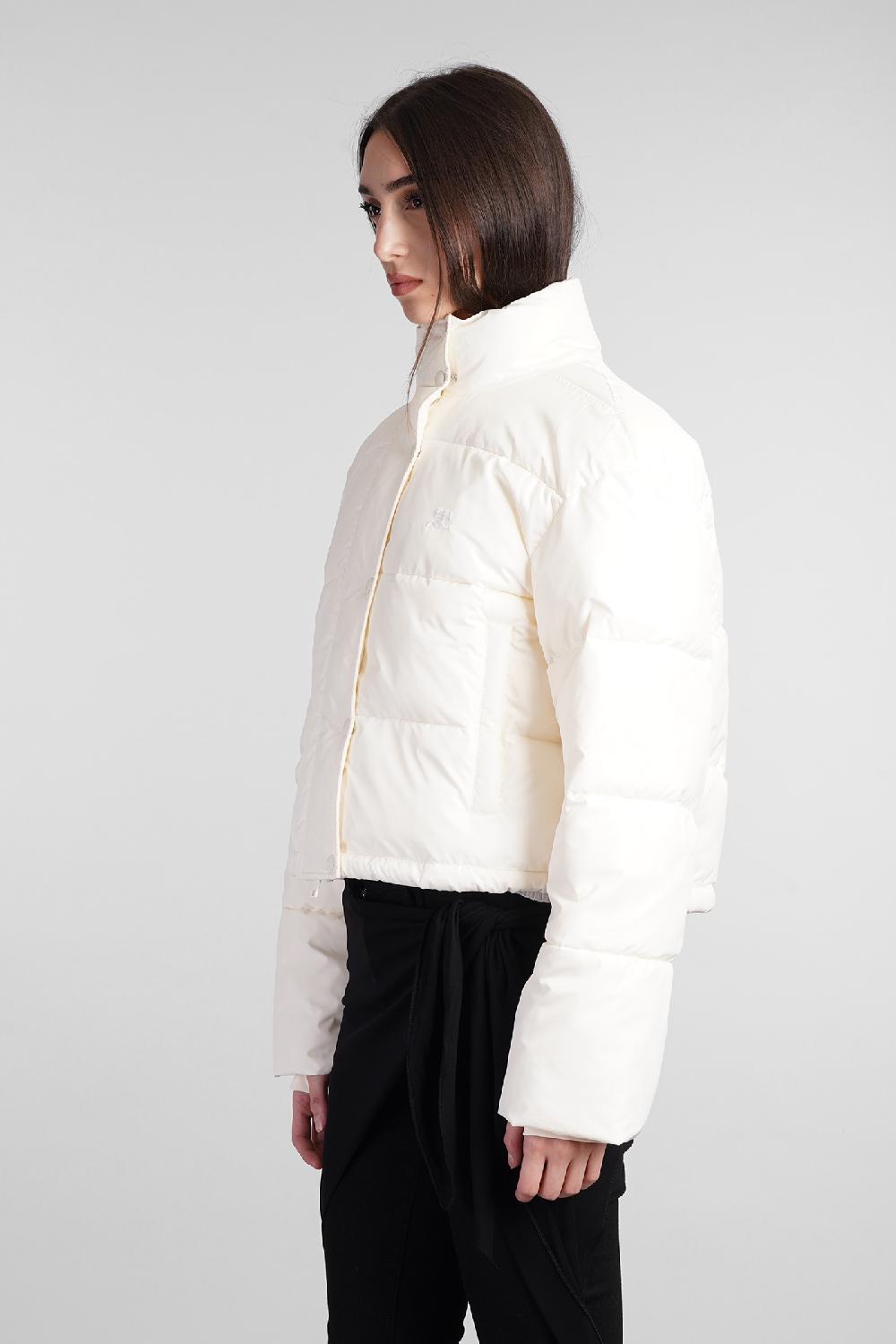 Deliberti Courreges Piumino in poliestere beige cod. 408115 - Deliberti The Luxury Shopping Sconto
