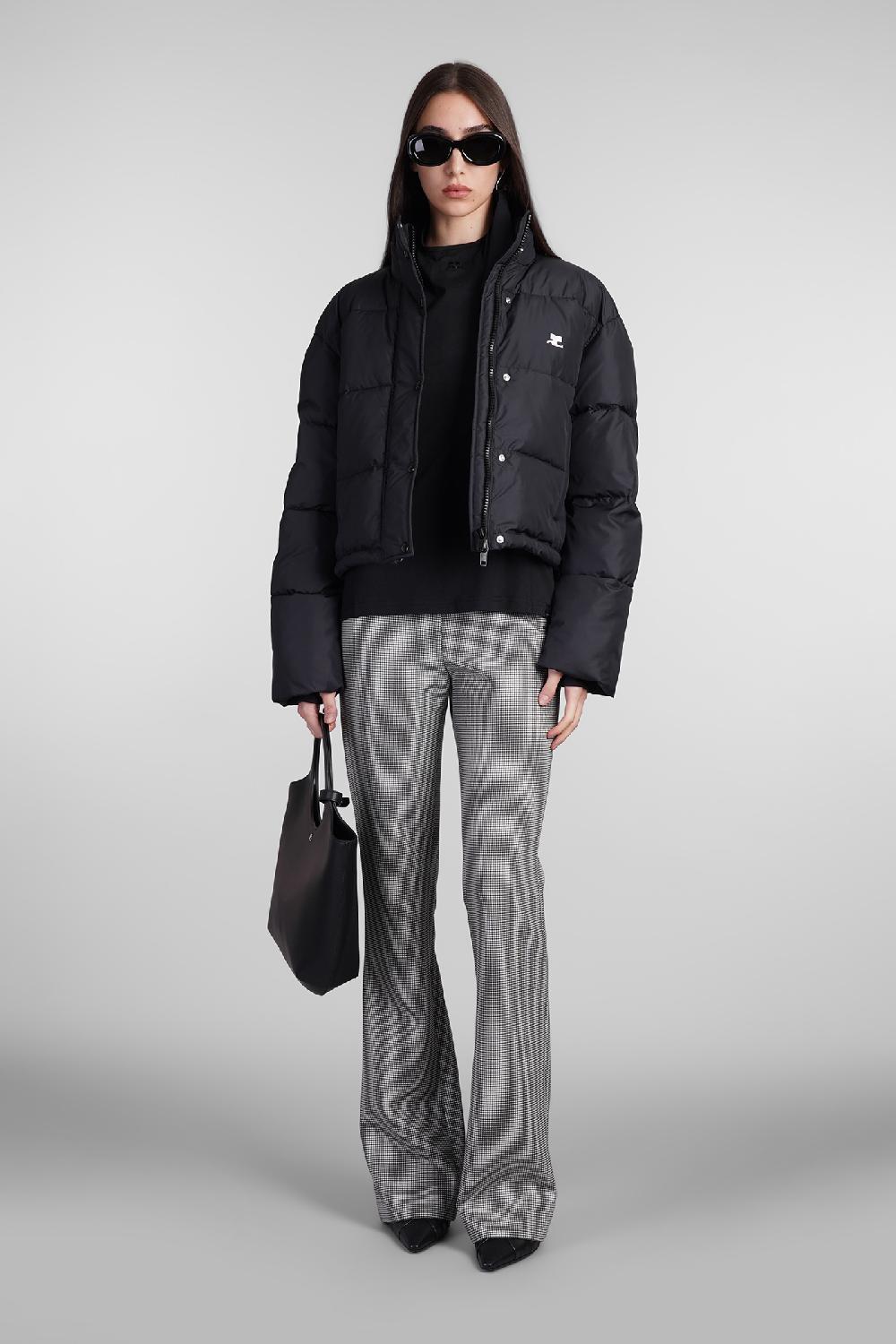 Deliberti Courreges Piumino in poliestere nero cod. 408116 - Deliberti The Luxury Shopping Offerta