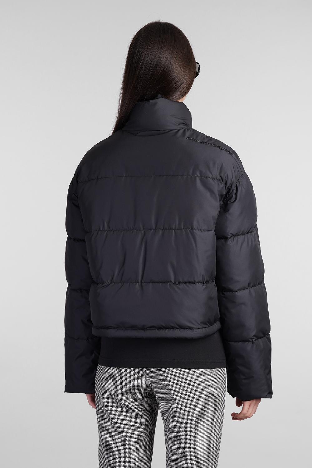 Deliberti Courreges Piumino in poliestere nero cod. 408116 - Deliberti The Luxury Shopping Offerta