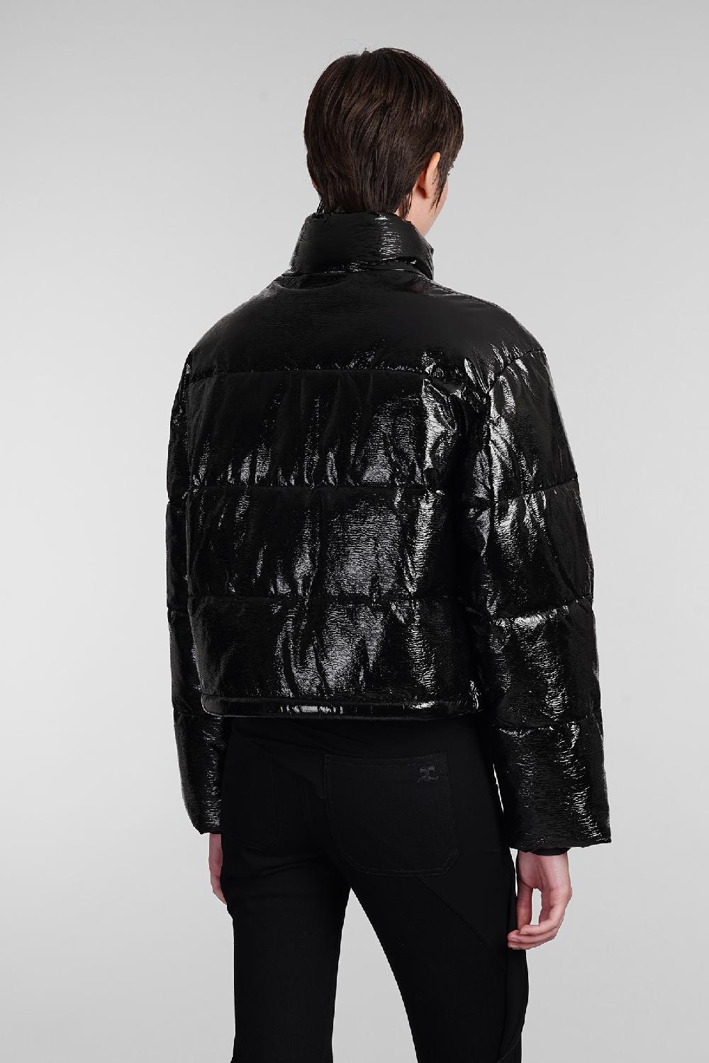 Deliberti Courreges Piumino in poliammide nera cod. 408117 - Deliberti The Luxury Shopping Economico