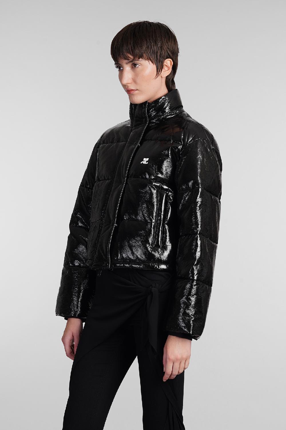 Deliberti Courreges Piumino in poliammide nera cod. 408117 - Deliberti The Luxury Shopping Economico