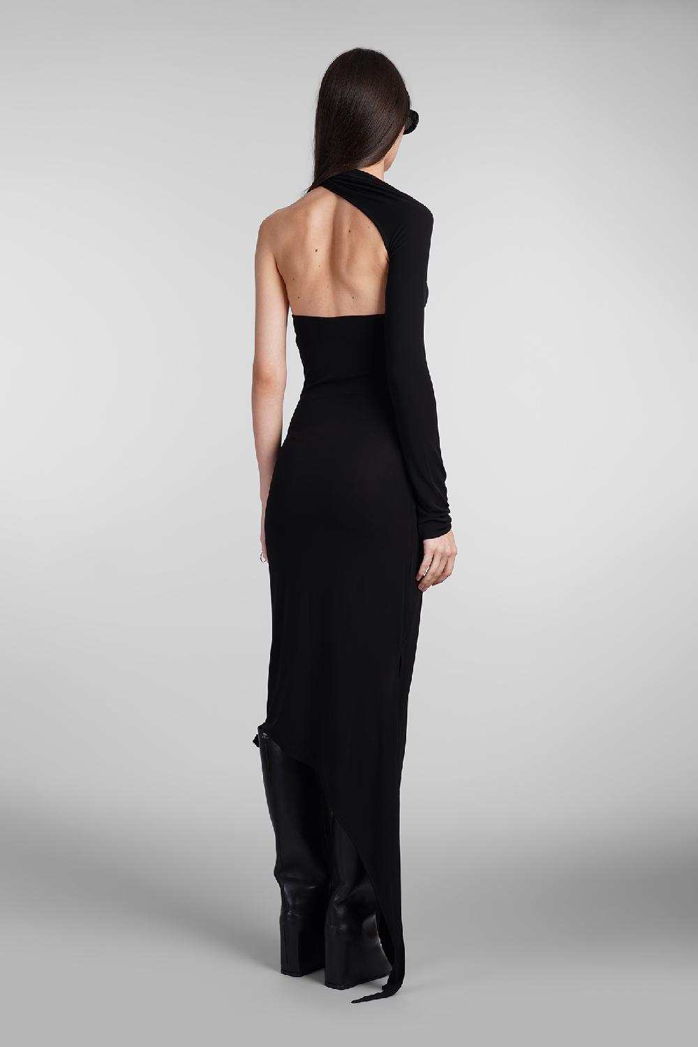 Deliberti Courreges Abito in viscosa nera cod. 408555 - Deliberti The Luxury Shopping Hotsell