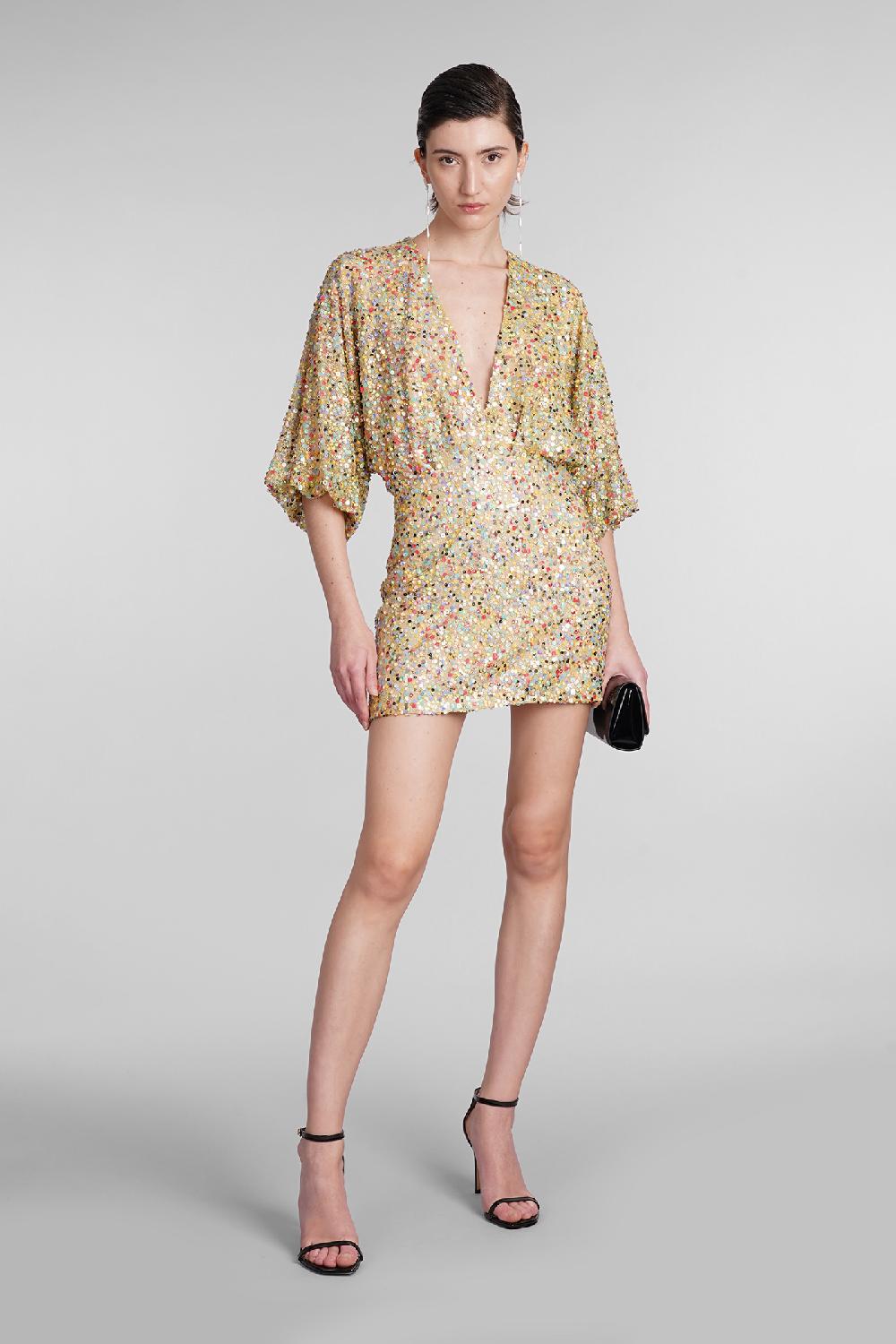 Deliberti Costarellos Abito bruna in pvc beige cod. 399500 - Deliberti The Luxury Shopping 2025