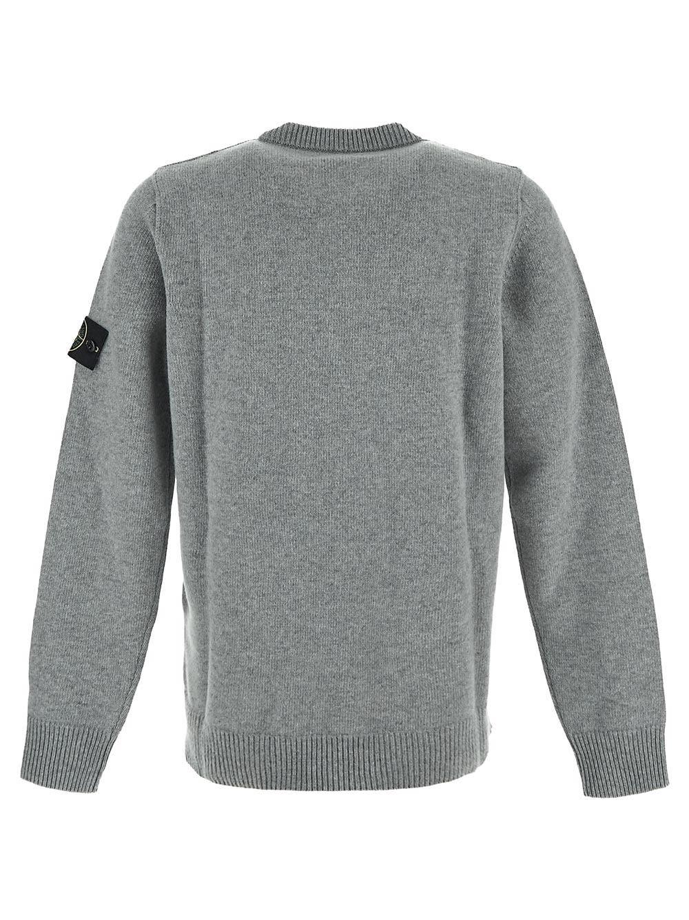 Oluxury Stone Island Logo Knit Sottocosto