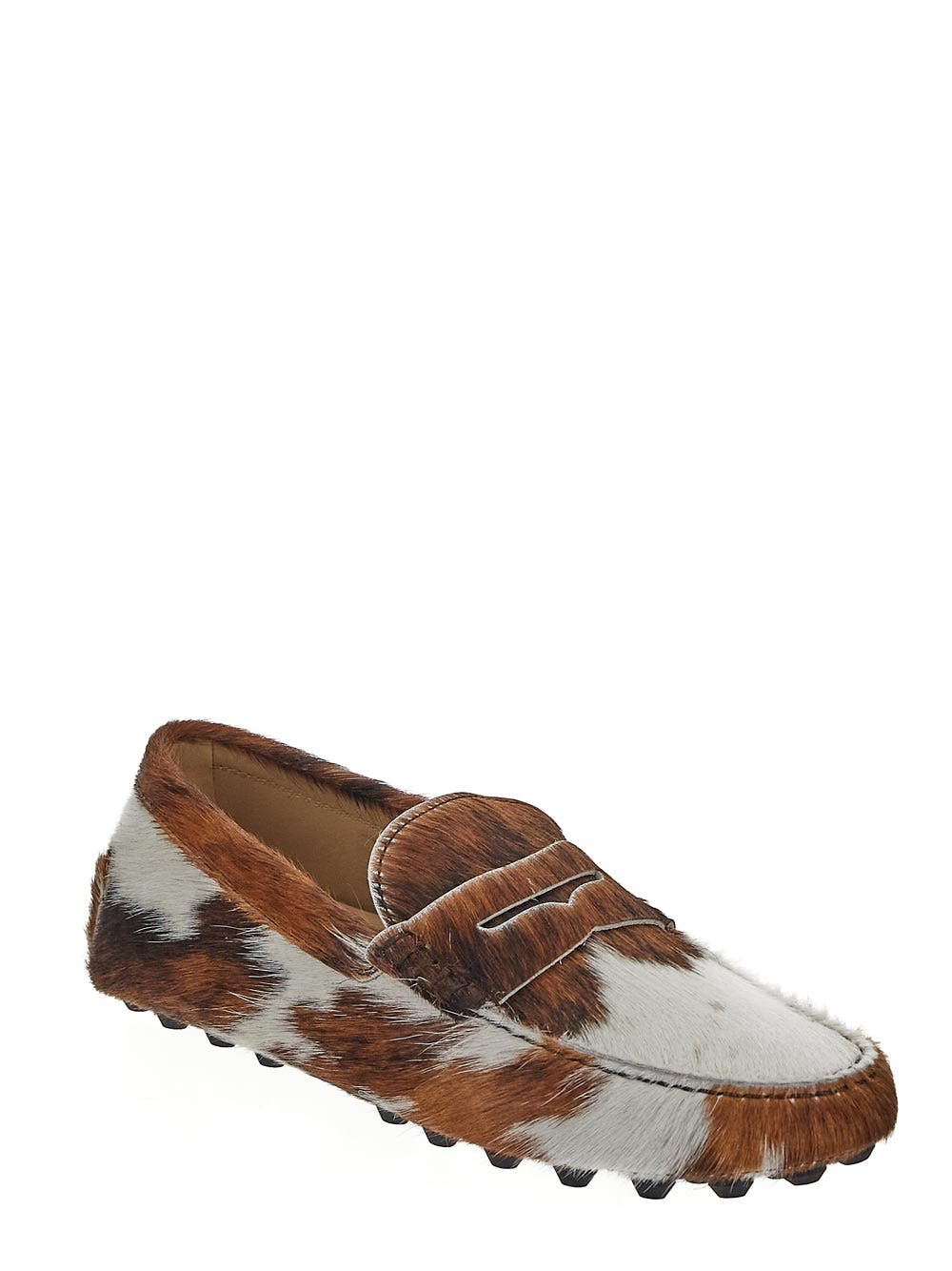 Oluxury Tod's Fur Loafer Economico