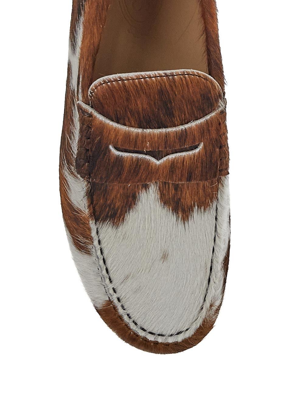 Oluxury Tod's Fur Loafer Economico