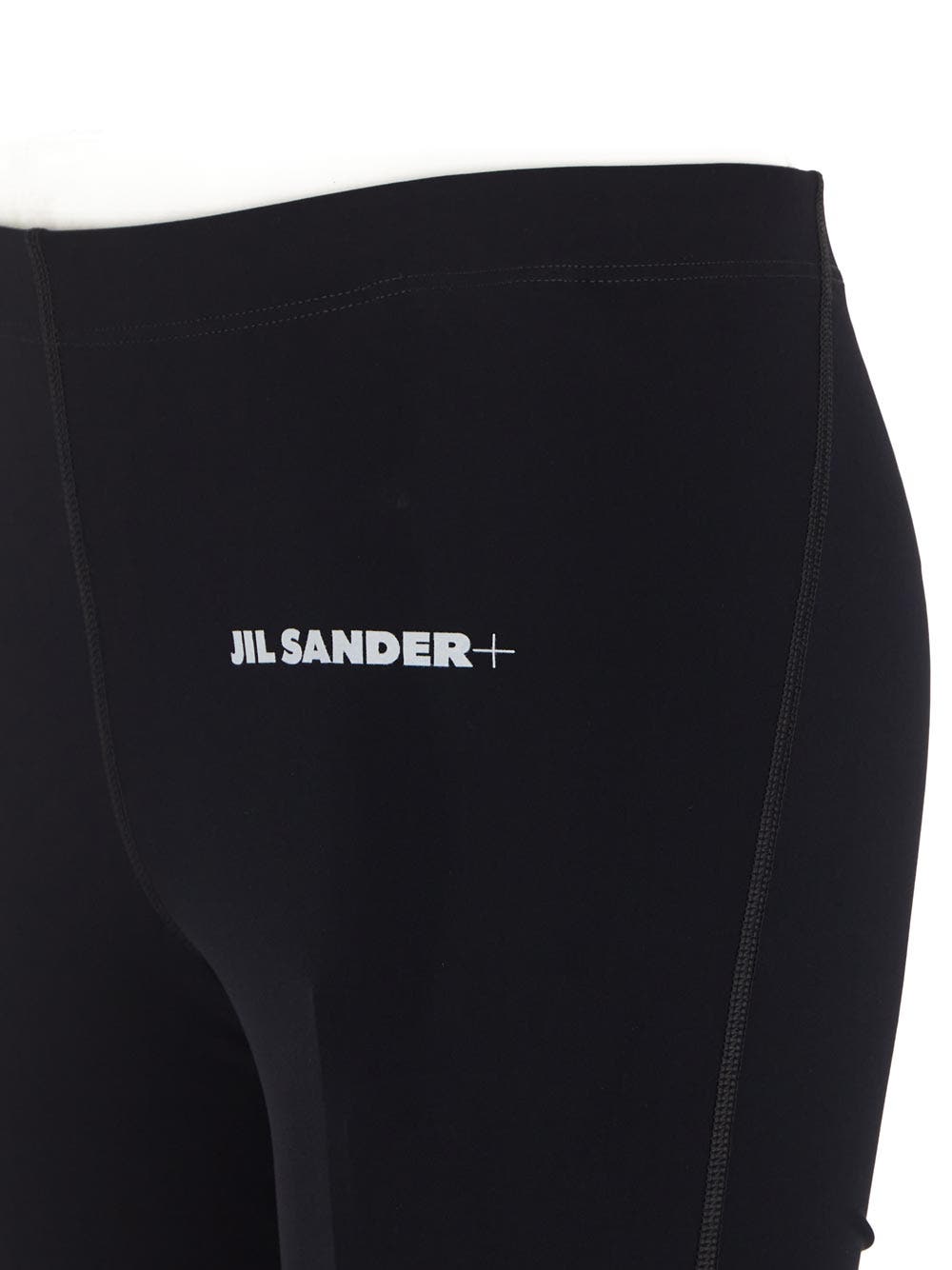 Oluxury Jil Sander Logo Leggings Economico