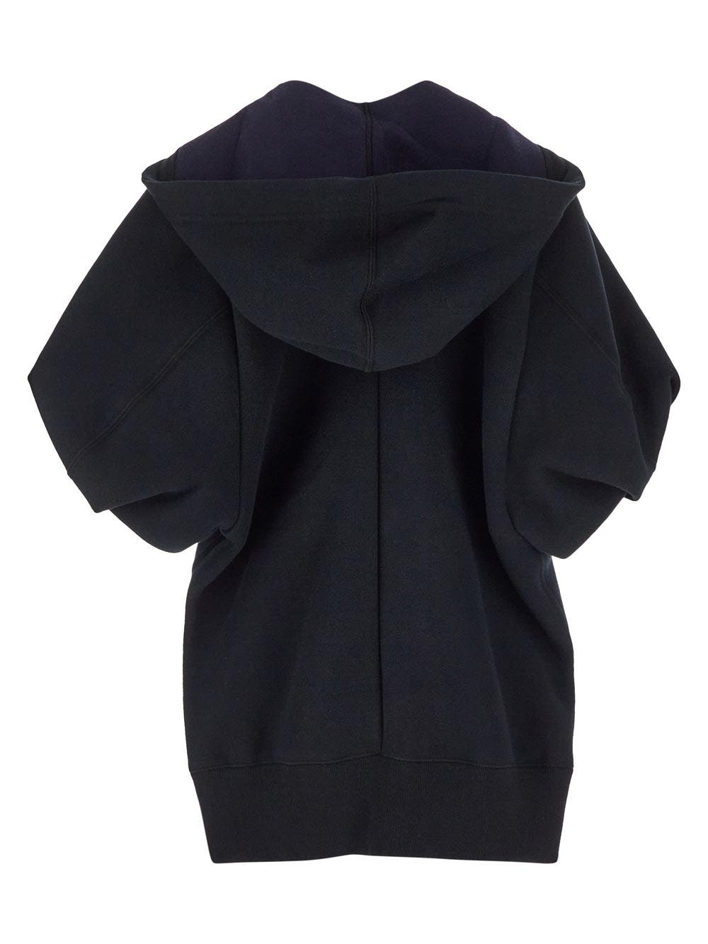 Oluxury Sacai Short Sleeve Hoodie In Vendita