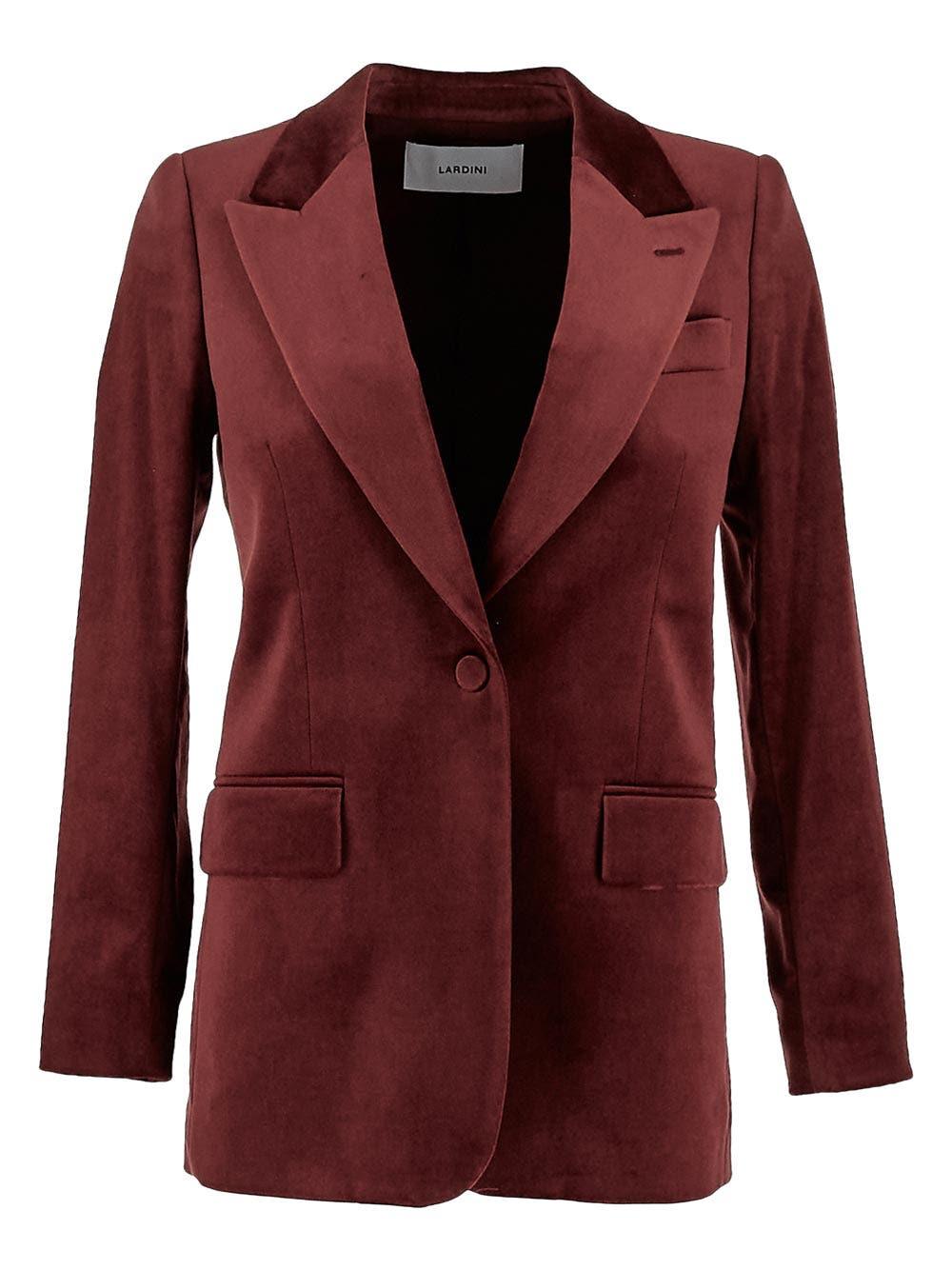 Oluxury Lardini Jacket Peak collar