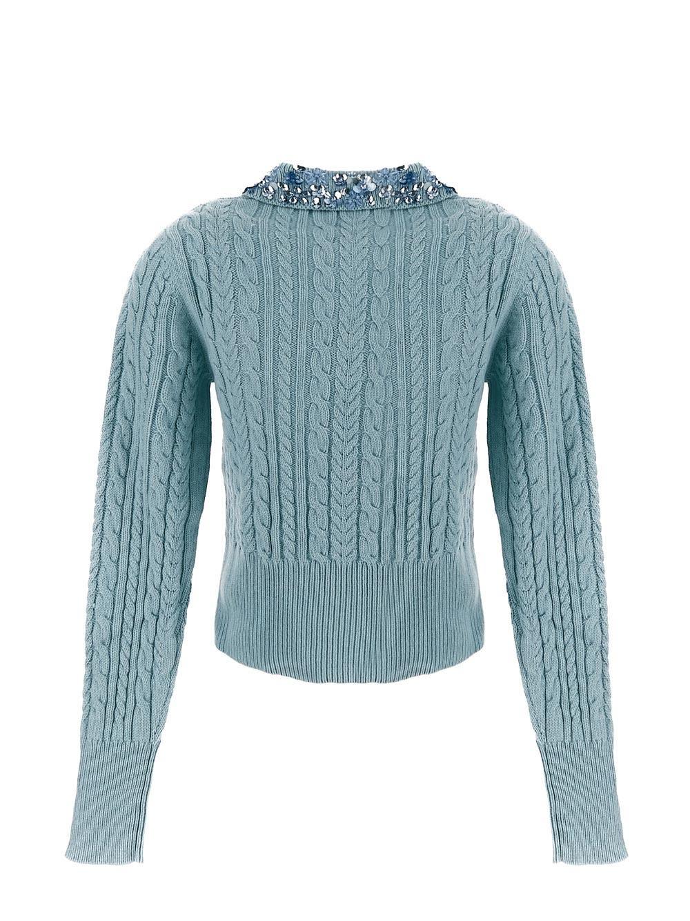 Oluxury Des Phemmes Cropped Knitted Polo Vendite Flash