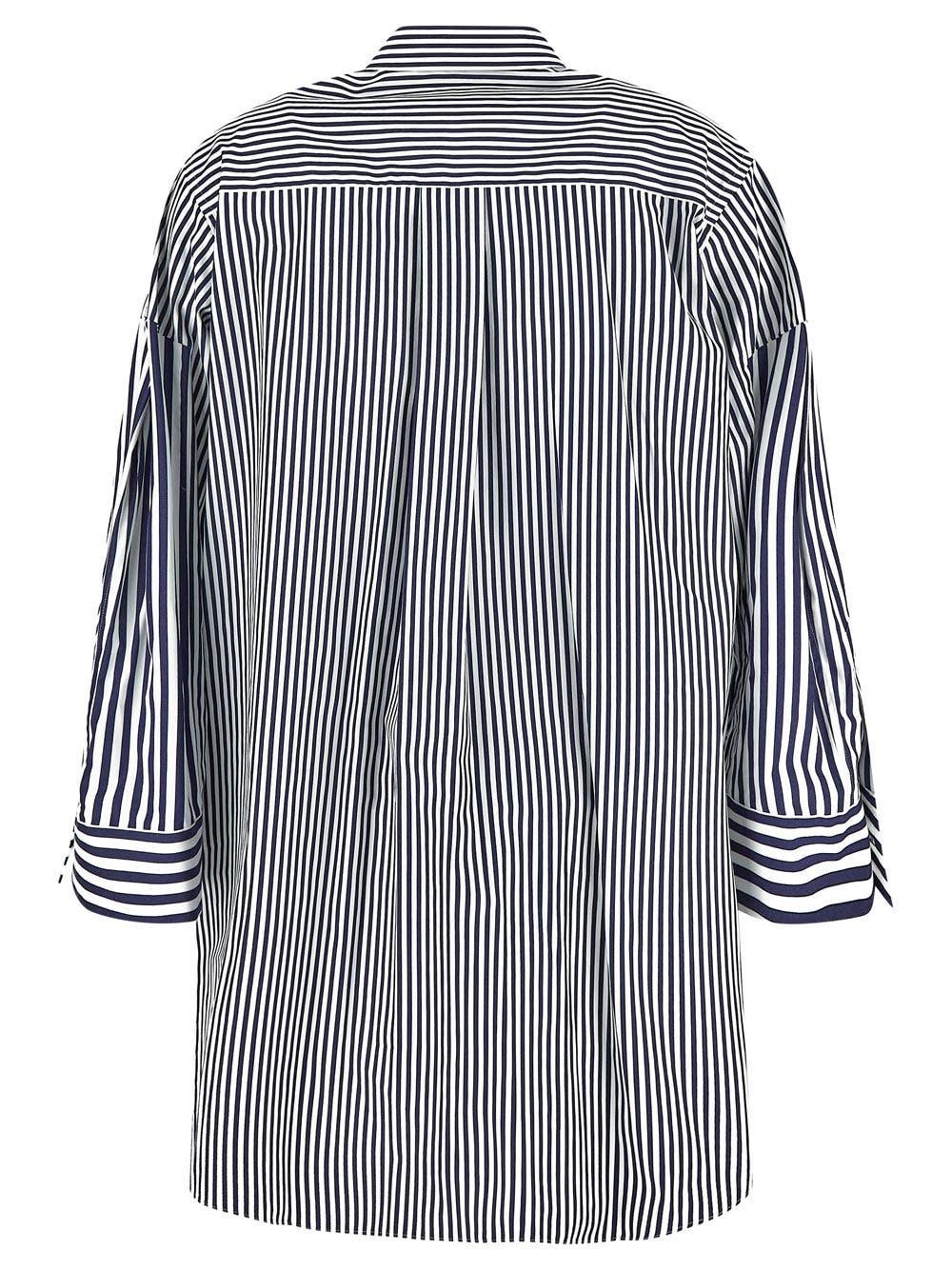 Oluxury Sacai Striped Shirt In Saldo