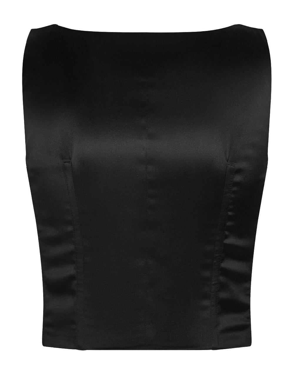 Oluxury Dolce & Gabbana Tuxedo Top vest Vendita