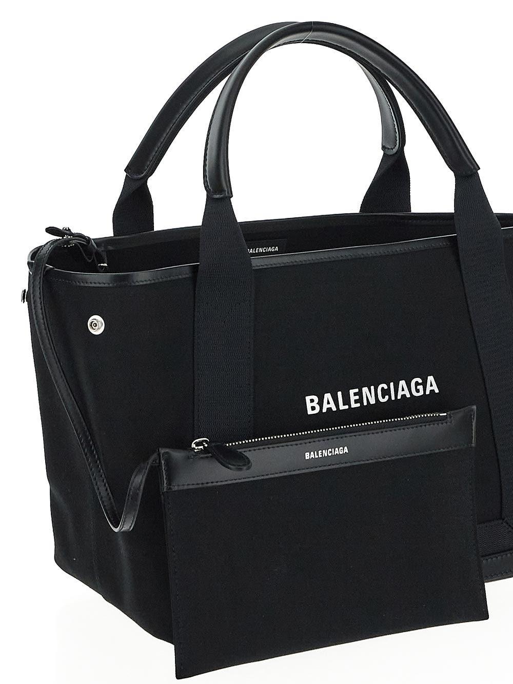 Oluxury Balenciaga Cabas Navy Bag 2025