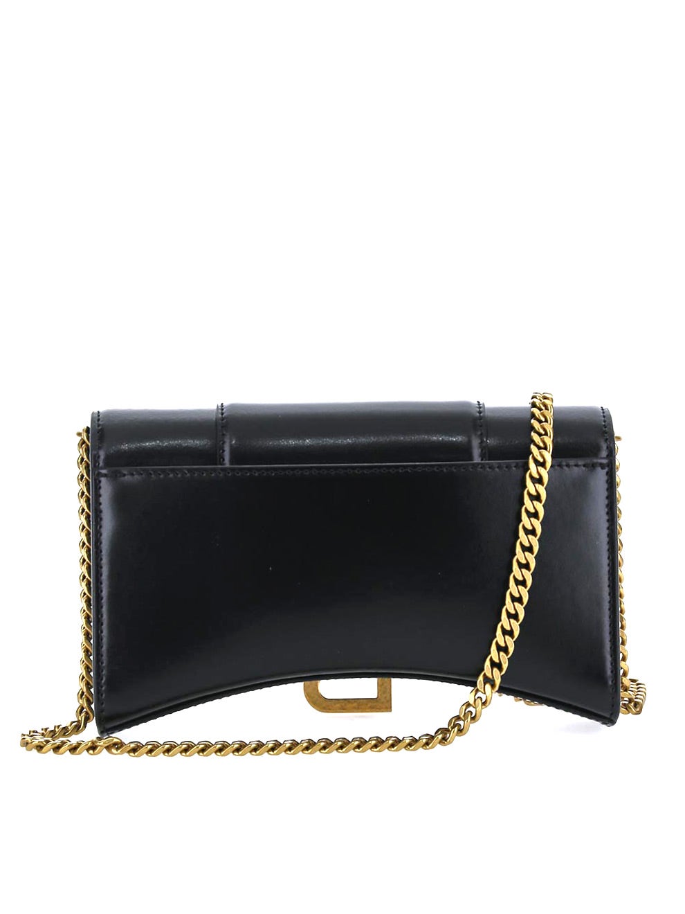 Oluxury Balenciaga Hourglass Chain Wallet 2025