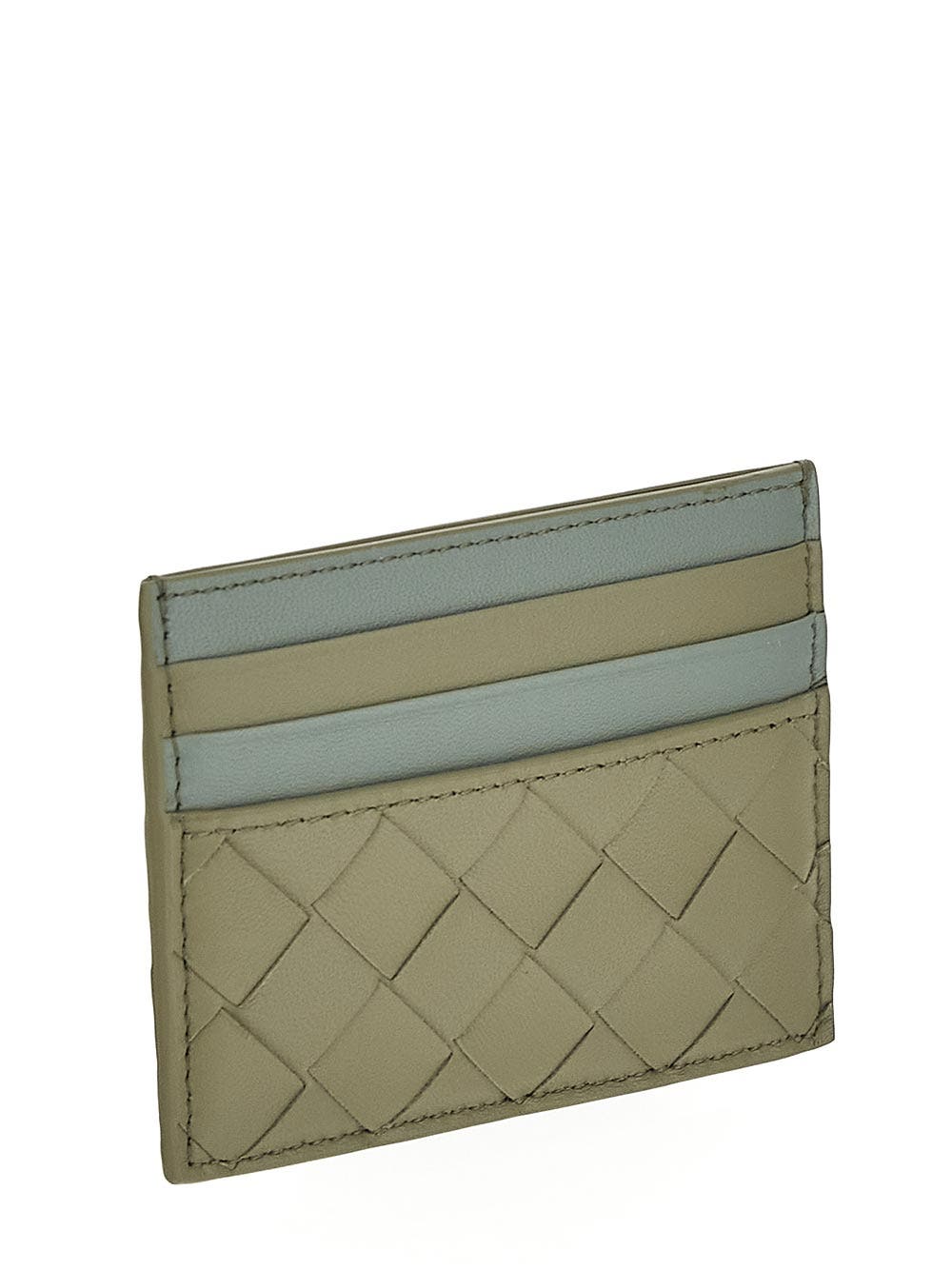 Oluxury Bottega Veneta Intrecciato Credit Card Case Convenienza