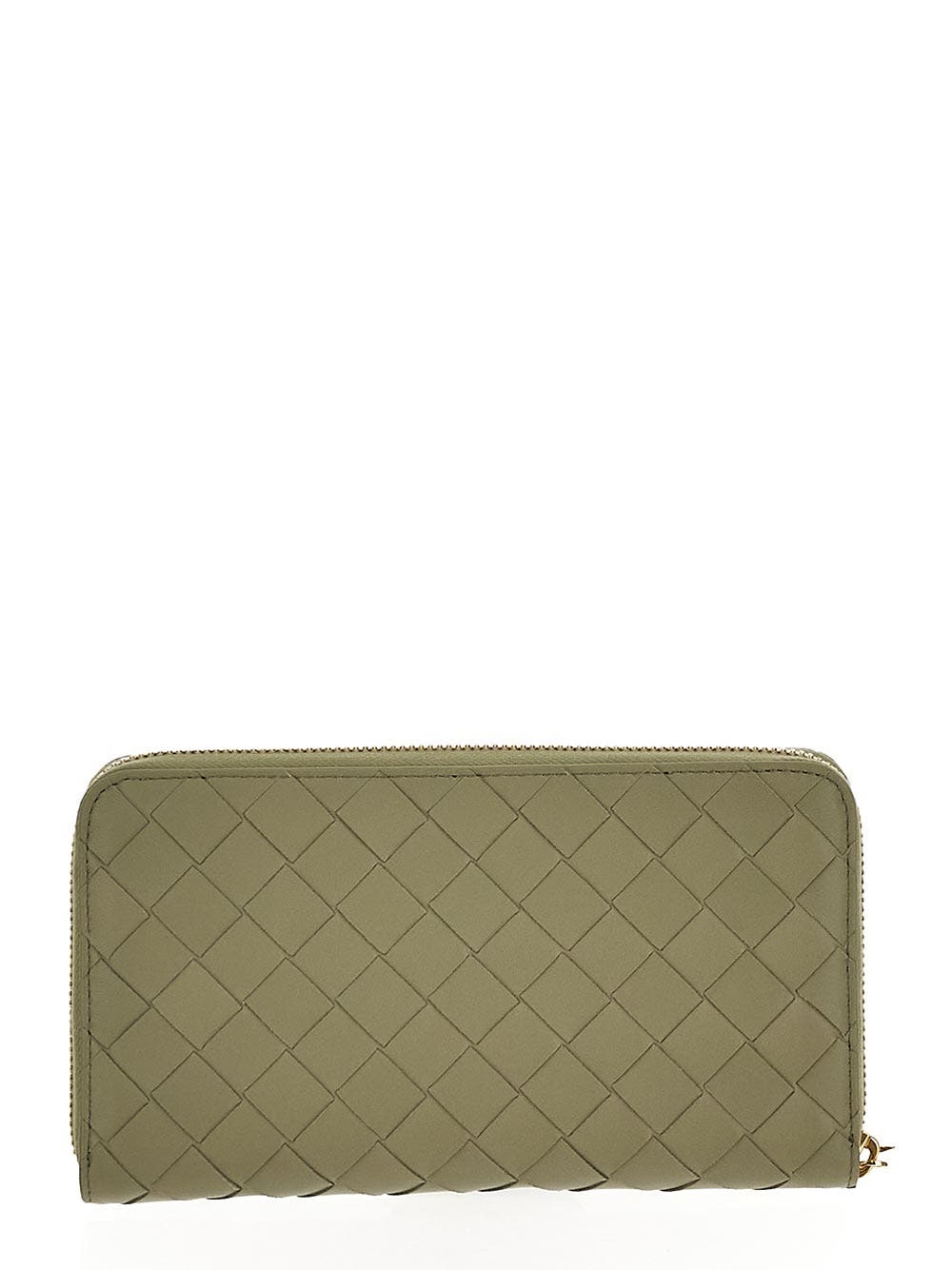 Oluxury Bottega Veneta Intrecciato Zip Around Wallet Economico