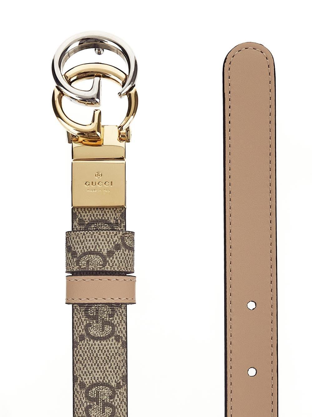 Oluxury Gucci Logo Belt Vendita Economica