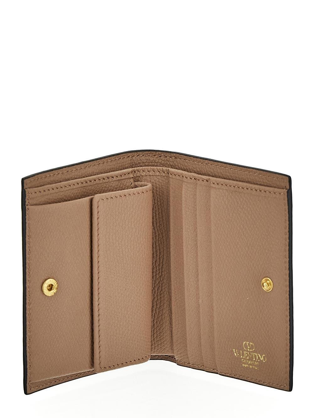 Oluxury Valentino Garavani V Logo Wallet Promozione