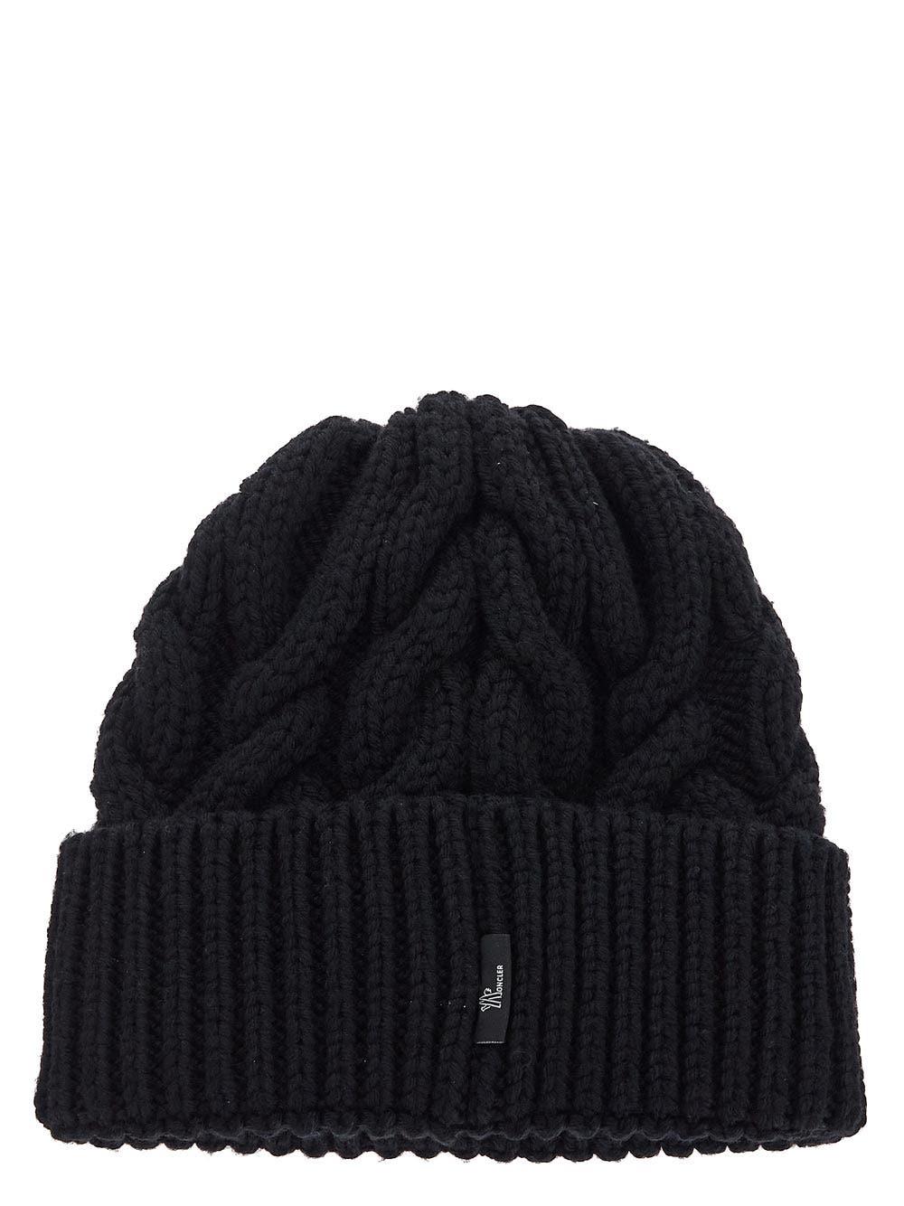Oluxury Moncler Grenoble Logo beanie Fino Al -60%
