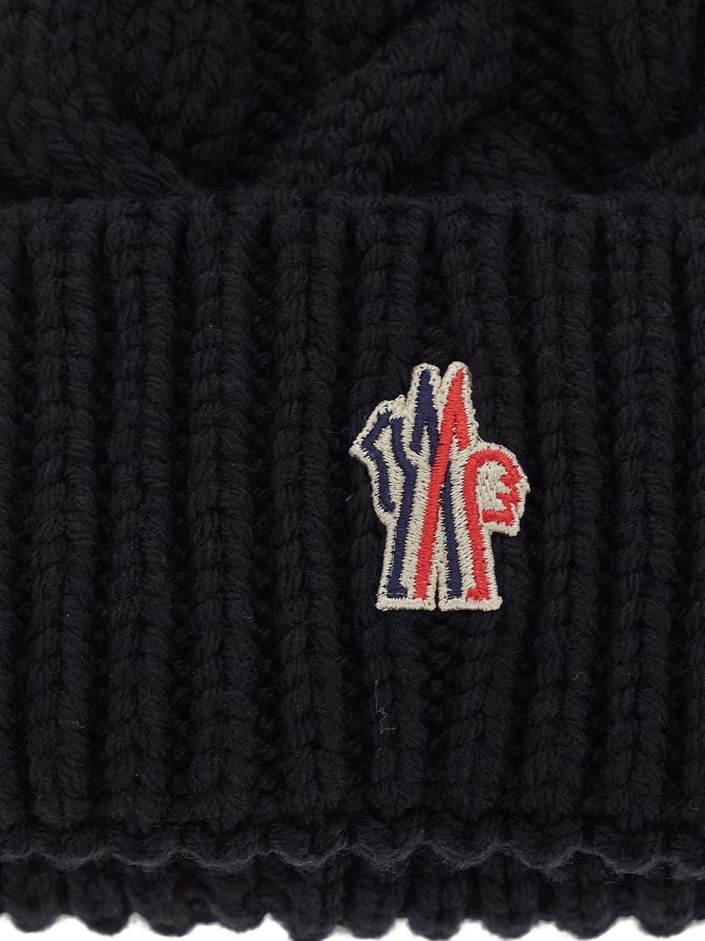 Oluxury Moncler Grenoble Logo beanie Fino Al -60%