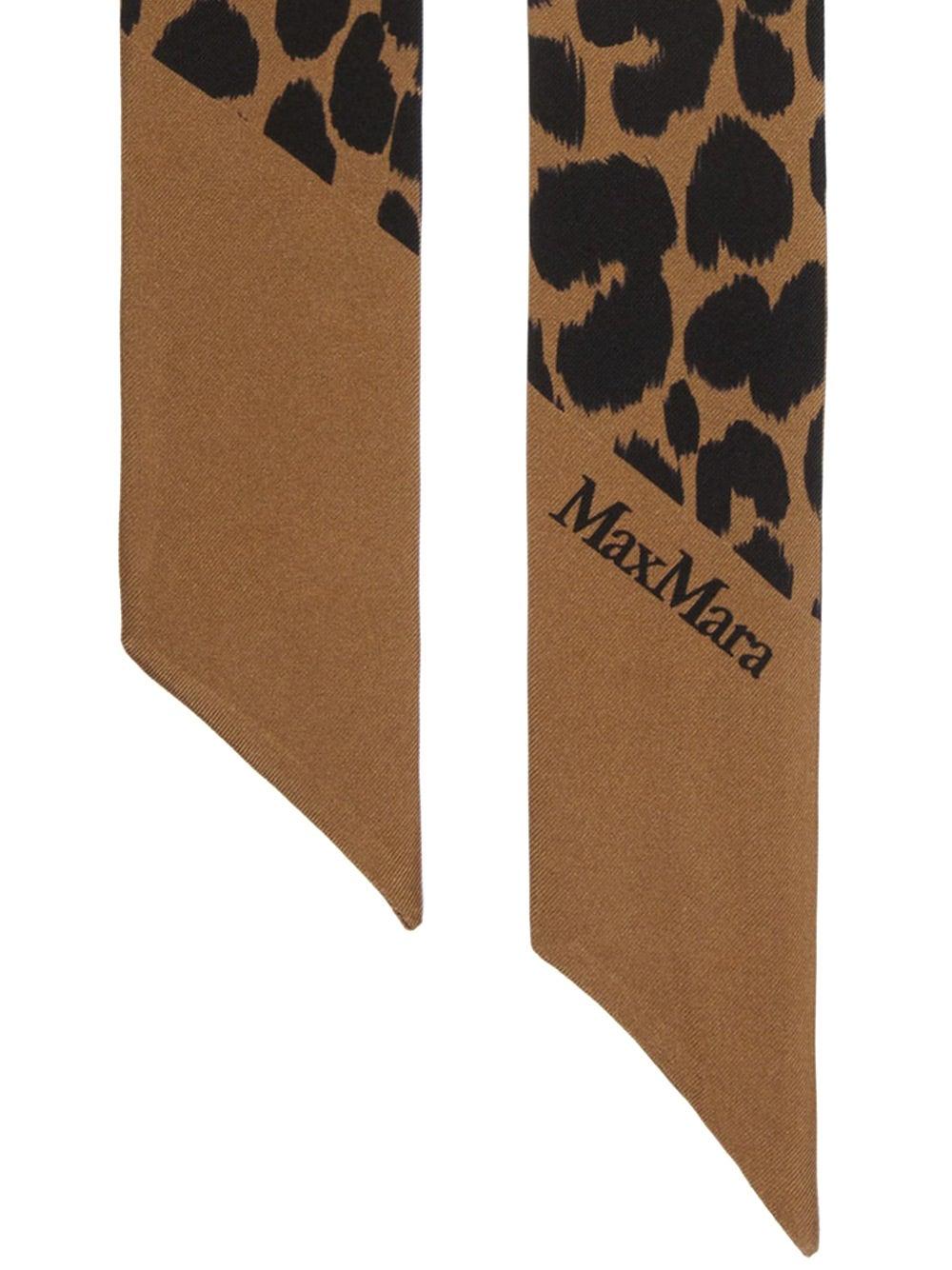 Oluxury Max Mara Silk Tie Prezzo Ridotto