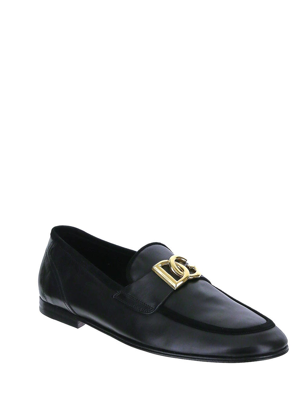 Oluxury Dolce & Gabbana Calfskin Slipper Saldi Di Fabbrica