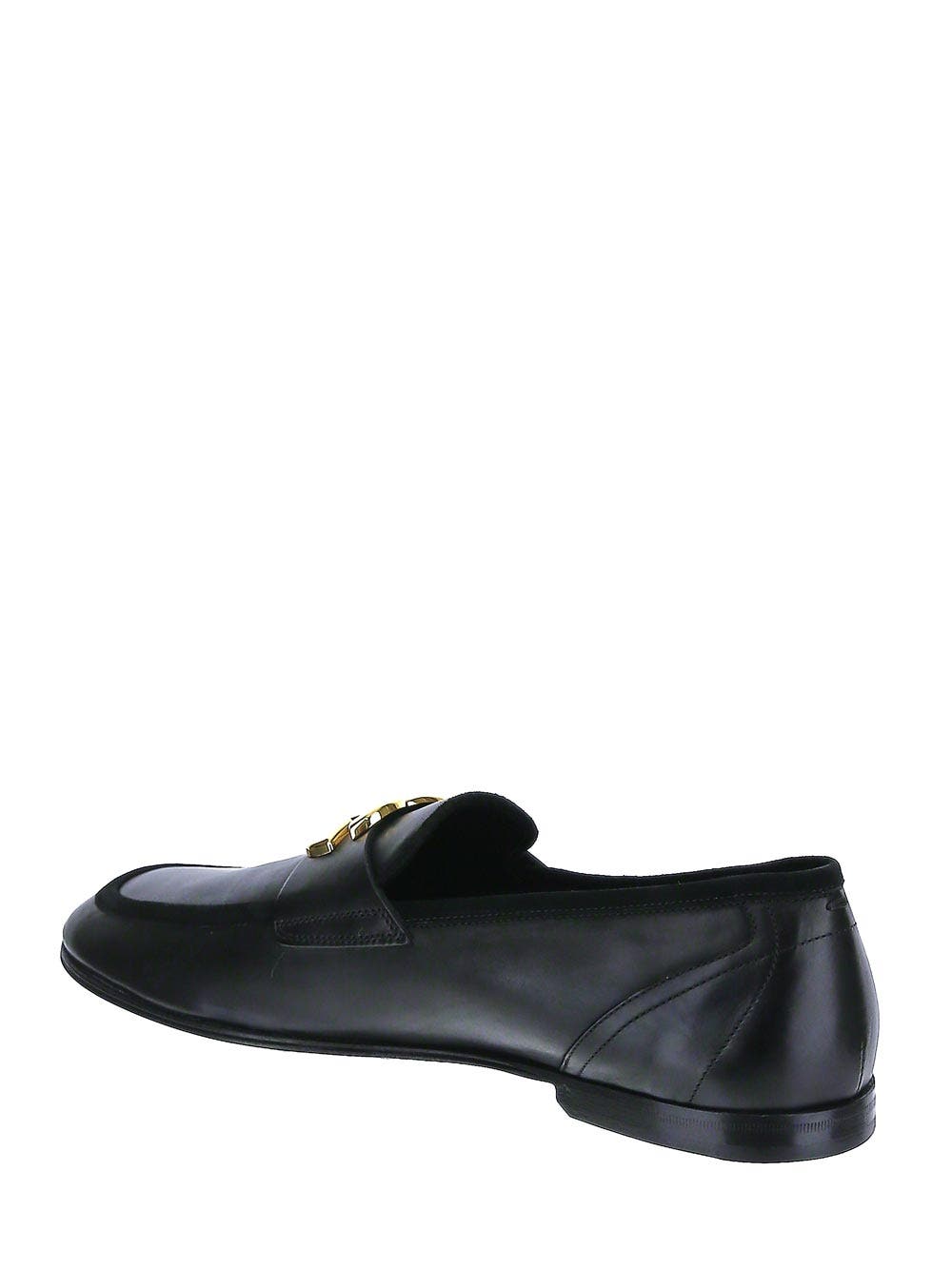 Oluxury Dolce & Gabbana Calfskin Slipper Saldi Di Fabbrica