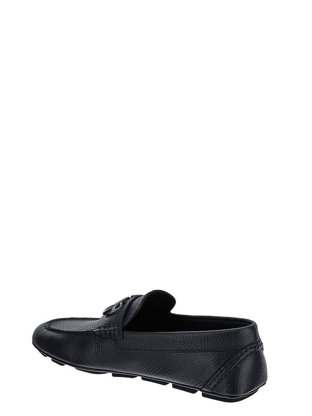 Oluxury Valentino Garavani V-Logo Signature Driving Shoes Nuova