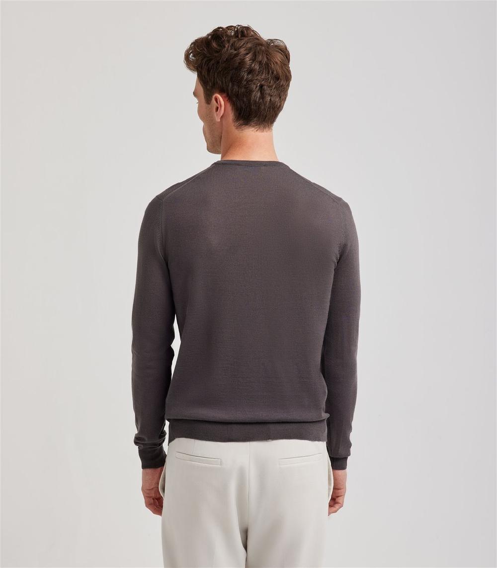 S.Moritz Maglia girocollo da uomo royal merino | S.Moritz Sito Ufficiale Promozione
