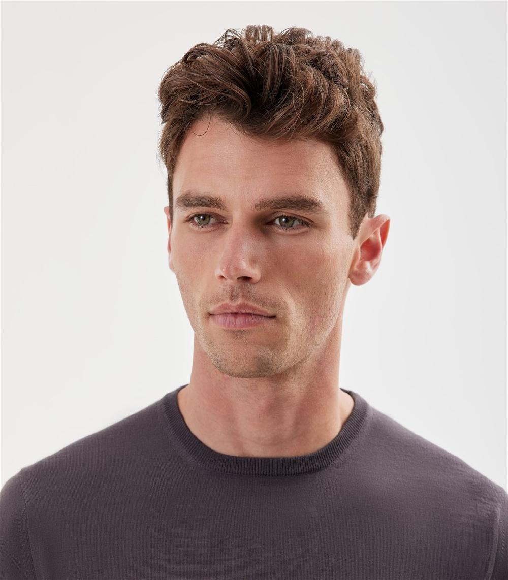 S.Moritz Maglia girocollo da uomo royal merino | S.Moritz Sito Ufficiale Promozione