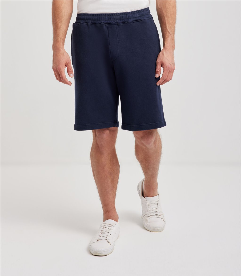 S.Moritz Bermuda da uomo in felpa blu navy | S.Moritz Sito Ufficiale Negozi Online