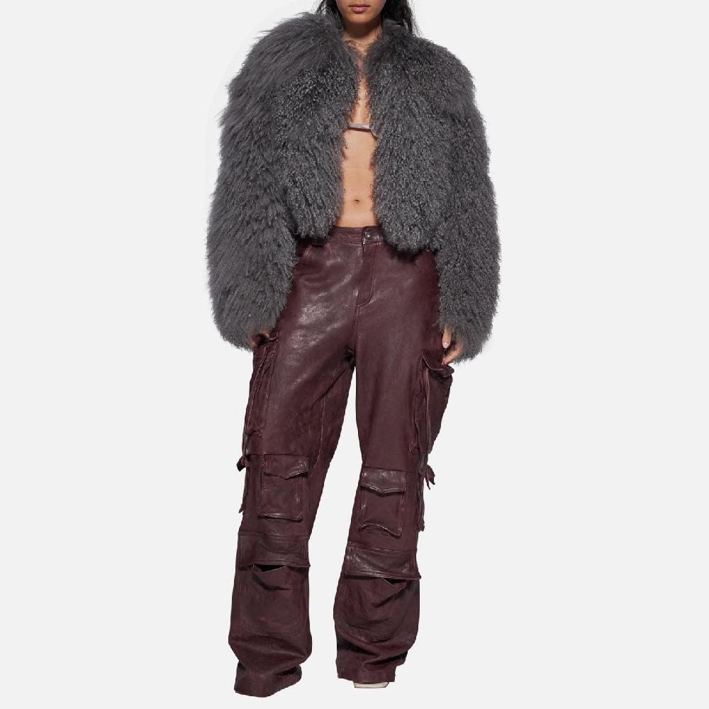 Salvatore Santoro GIACCA IN SHEARLING - GREY Prezzo Ridotto