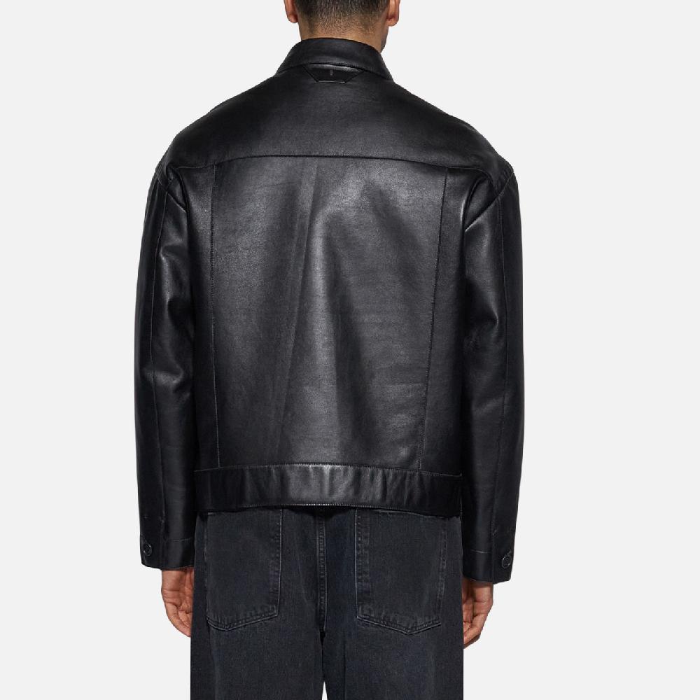 Salvatore Santoro GIACCA IN PELLE - BLACK Shopping Online