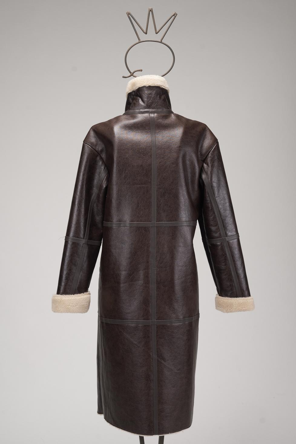 Save The Queen Eco-Shearling lungo Sconto