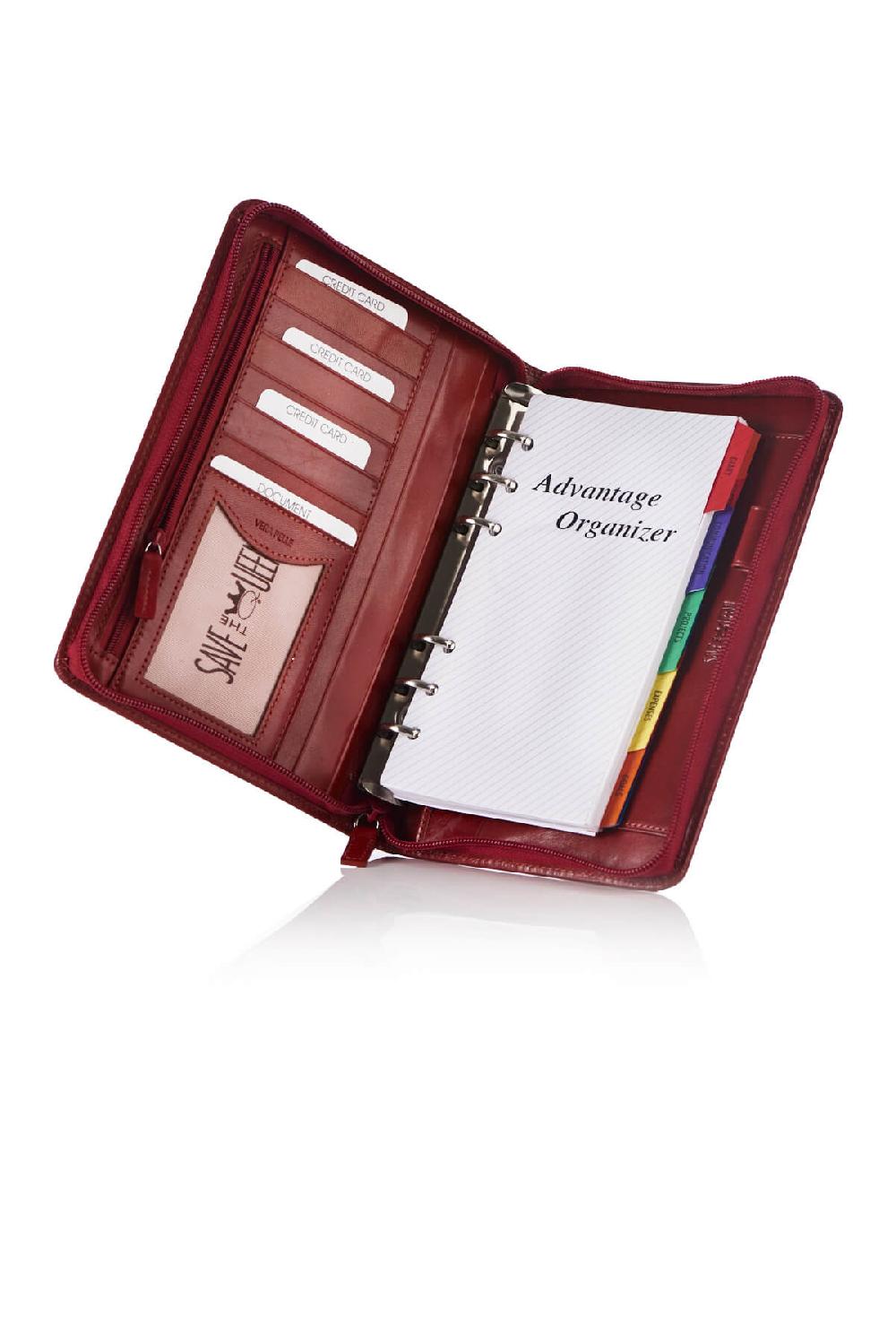 Save The Queen Agenda in pelle Affare Del Giorno