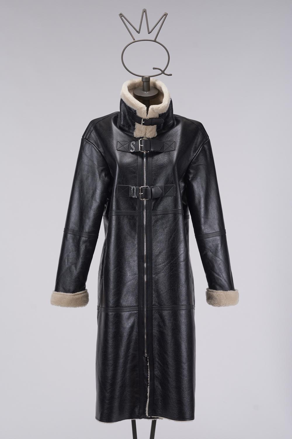 Save The Queen Eco-Shearling lungo Italia
