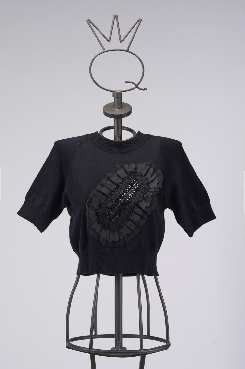 Save The Queen Maglia corta nera Fino Al -60%