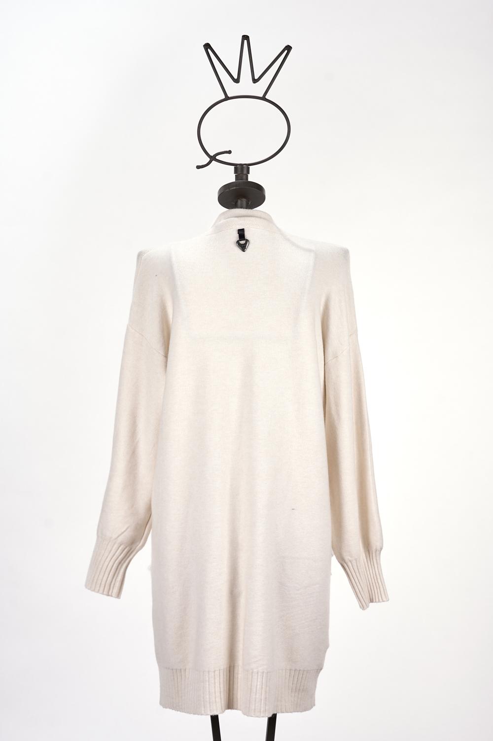 Save The Queen Cardigan lungo panna Italy