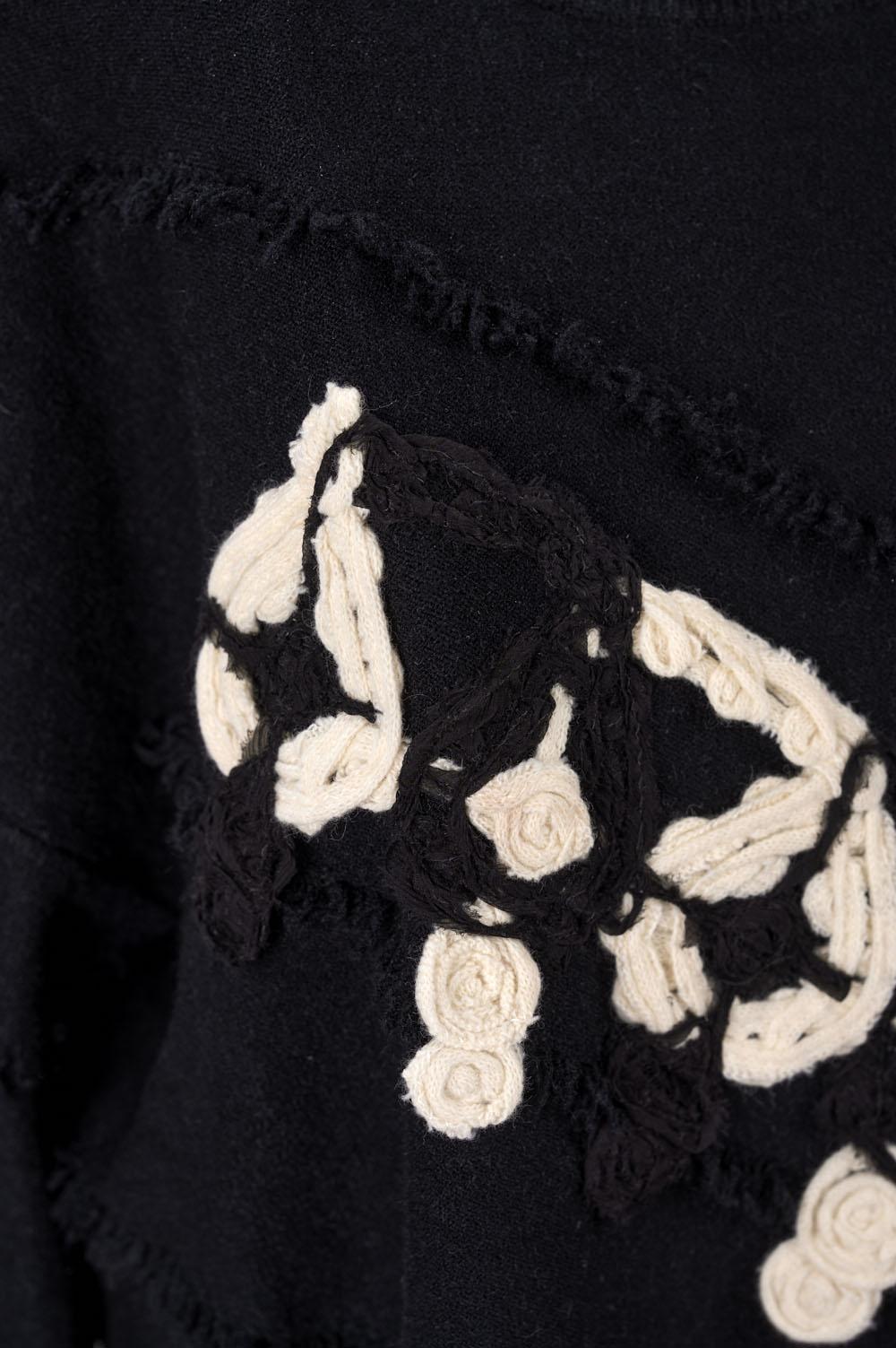 Save The Queen Maglia larga nera Qualità