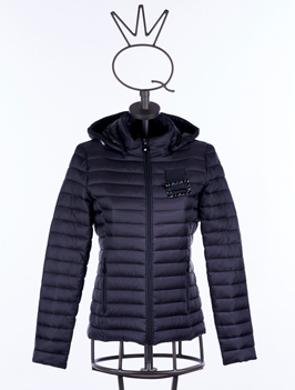 Save The Queen Piumino leggero color nero In Linea