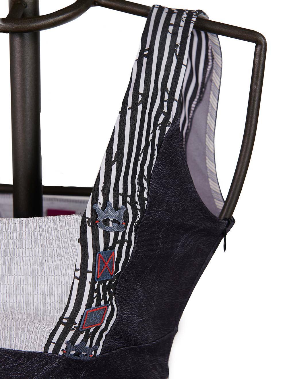 Save The Queen Vestito corto in cotone stampato Affare Del Giorno