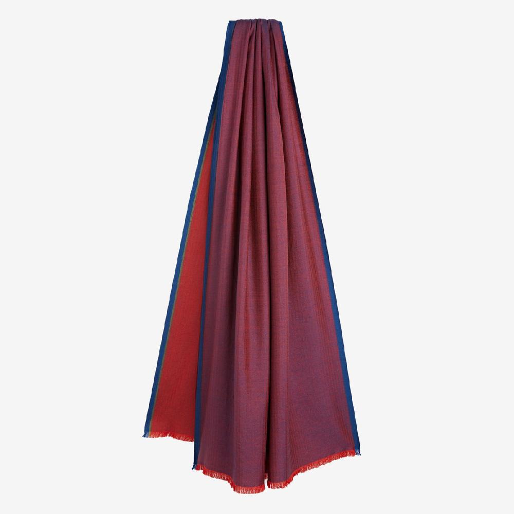 Sease Sciarpa in Solaro - Rosso Cremisi Saldi Di Fabbrica
