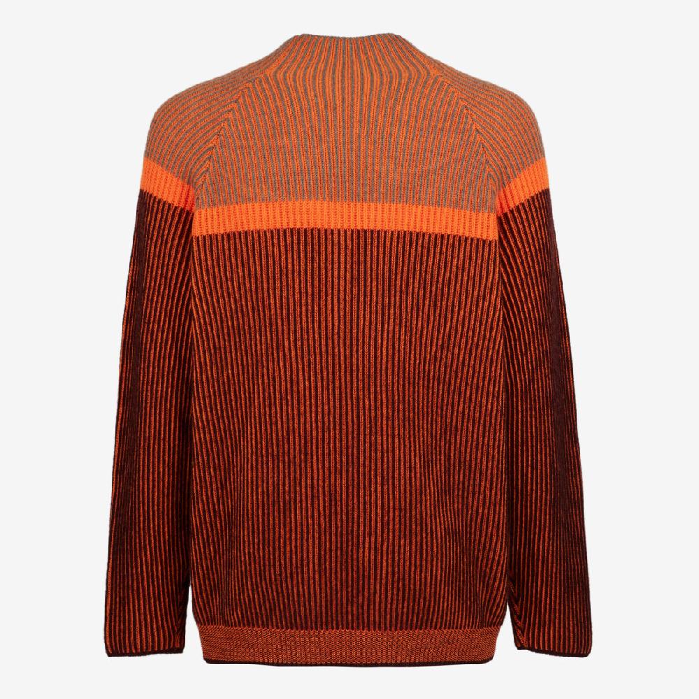 Sease Dinghy Mock: Maglione 100% cashmere - Arancione Shopping Online