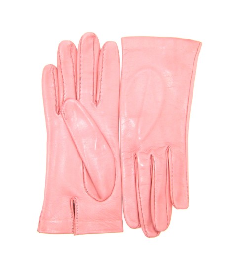 Sermoneta Gloves Guanto Nappa fodera seta Bubble gum Promozione Limitata