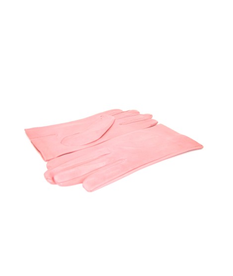 Sermoneta Gloves Guanto Nappa fodera seta Bubble gum Promozione Limitata