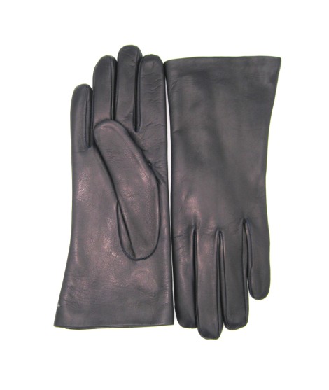 Sermoneta Gloves Guanto Nappa foderato Lapin Navy Outlet