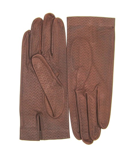Sermoneta Gloves Guanto in Nappa sfoderato Mink Sconto
